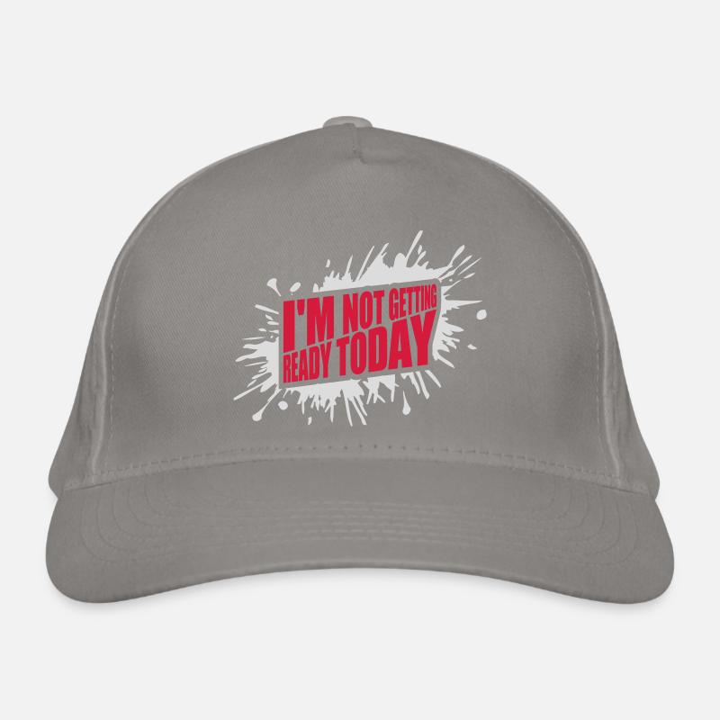 ne pas se préparer aujourd’hui Casquette classique bio