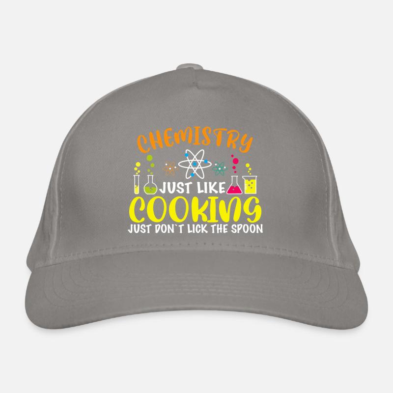 Chemistry Is Like Cooking Organic Baseball Cap