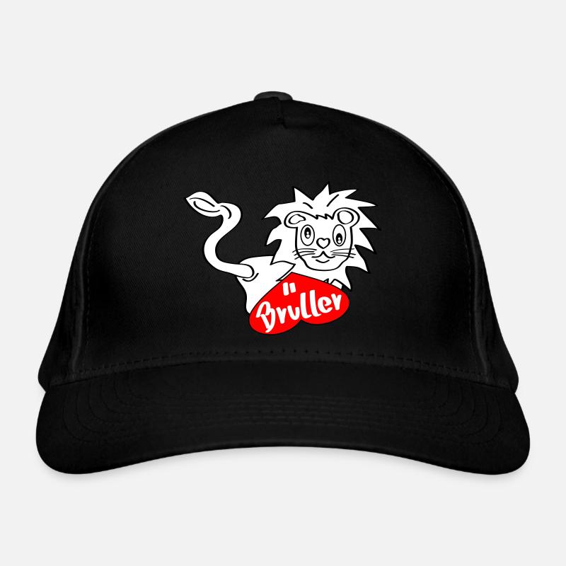 Brülllöwe Bio-Baseballkappe