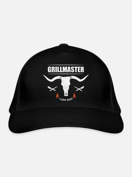 Grillmaster - Bio-Baseballkappe - Schwarz