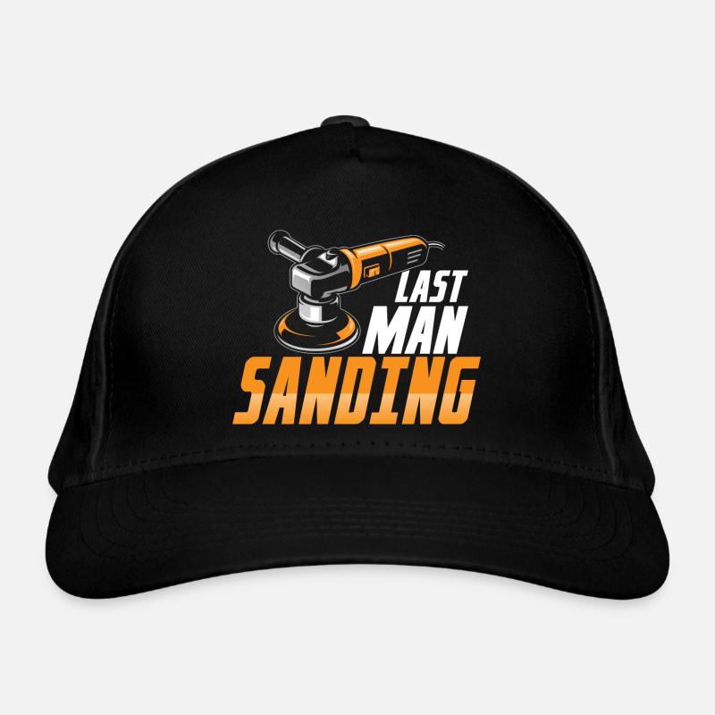 Last Man Sanding Auto Body Technician Painter Bio-Baseballkappe