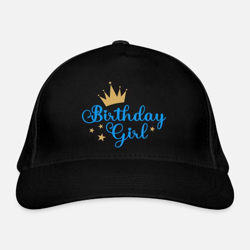 fille d’anniversaire Casquette classique bio