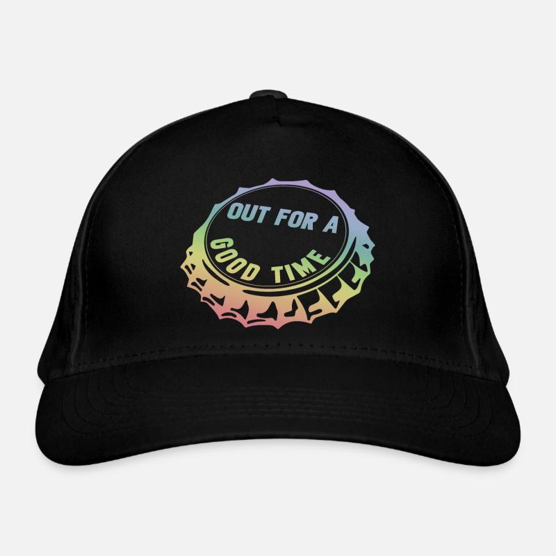 out for a good time Organic Baseball Cap