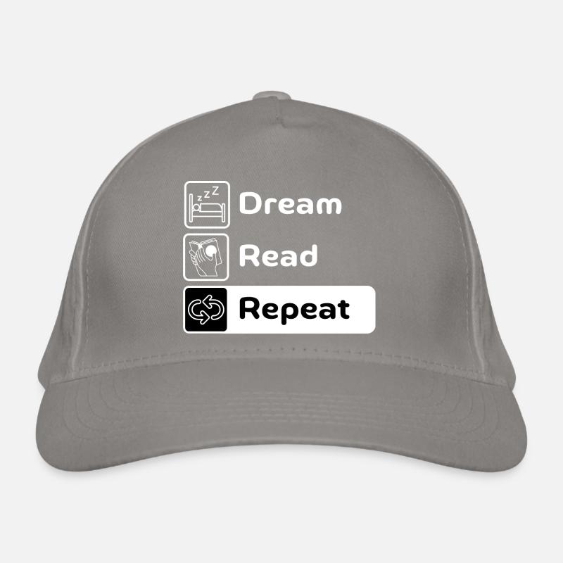 Dream Read Repeat Bio-Baseballkappe