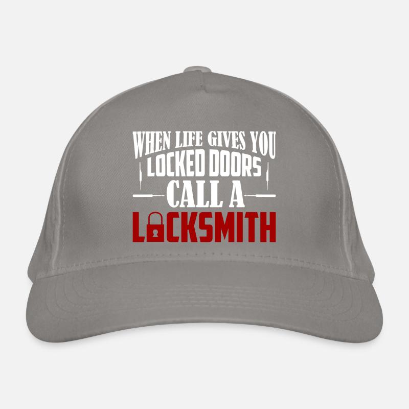 When Life Gives You Locked Doors Call A Locksmith Organic Baseball Cap