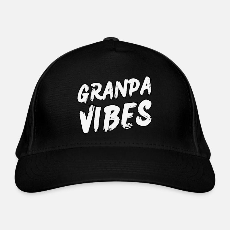 Vibrations de grand-père Casquette classique bio