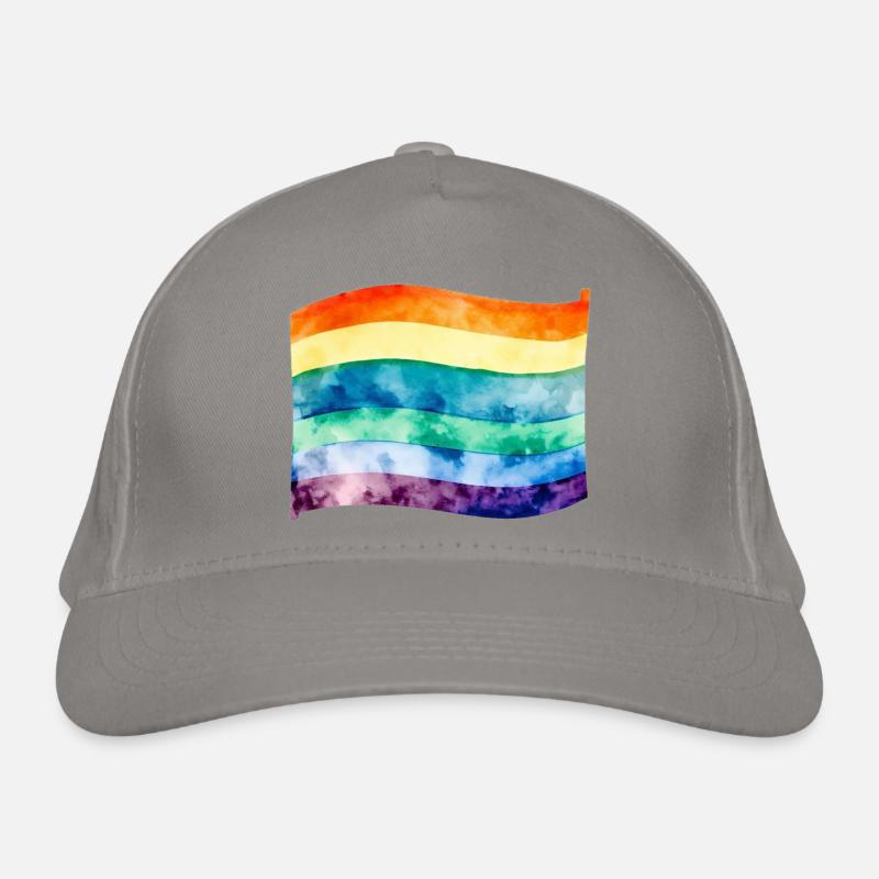Drapeau LGBT Casquette classique bio