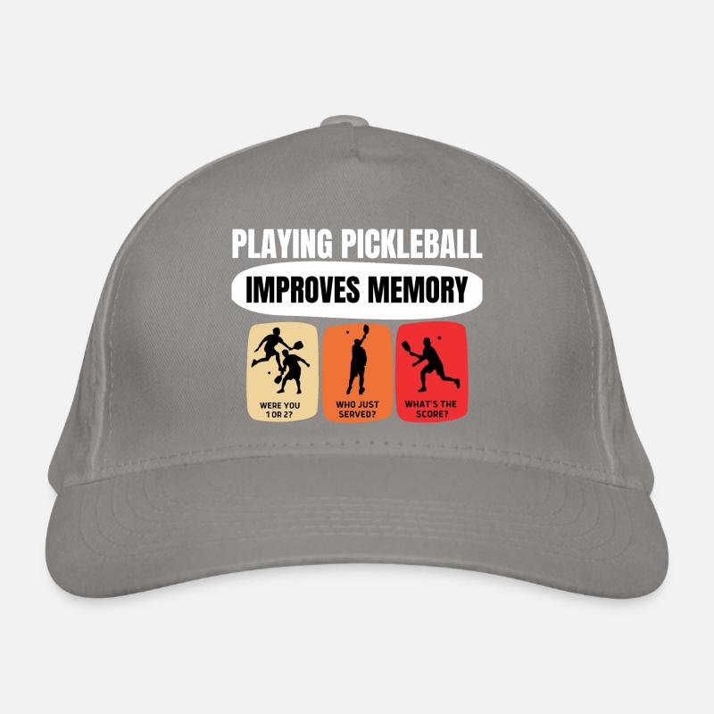 Playing Pickleball Improves Memory Organic Baseball Cap