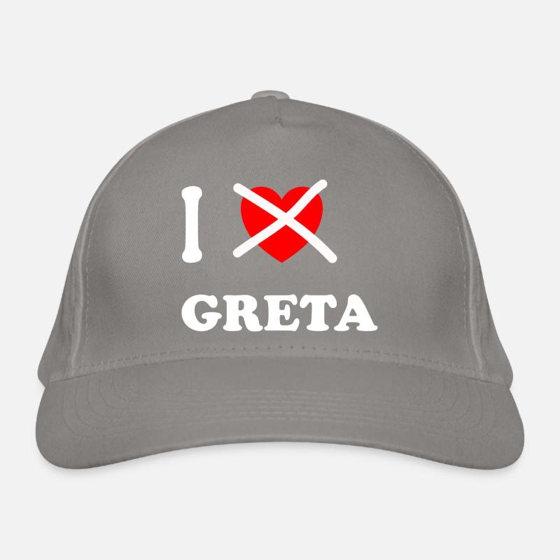 Je n’aime plus Greta Casquette classique bio