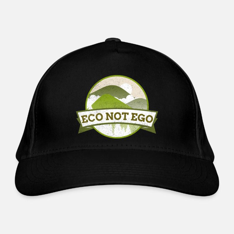 Öko statt Ego Bio-Baseballkappe