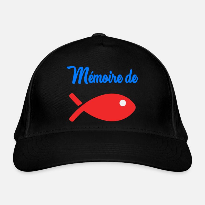 POISSON. MEMOIRE. HUMOUR Casquette classique bio