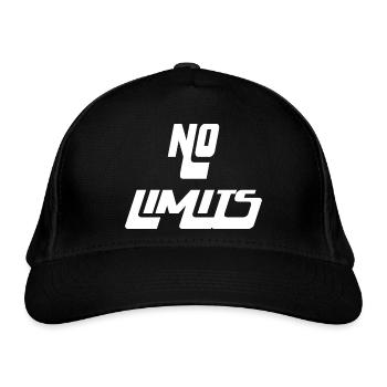 No Limits - Bio-Baseballkappe - Schwarz - Vorne