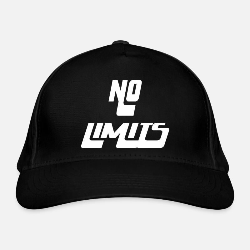 No Limits - Bio-Baseballkappe - Schwarz