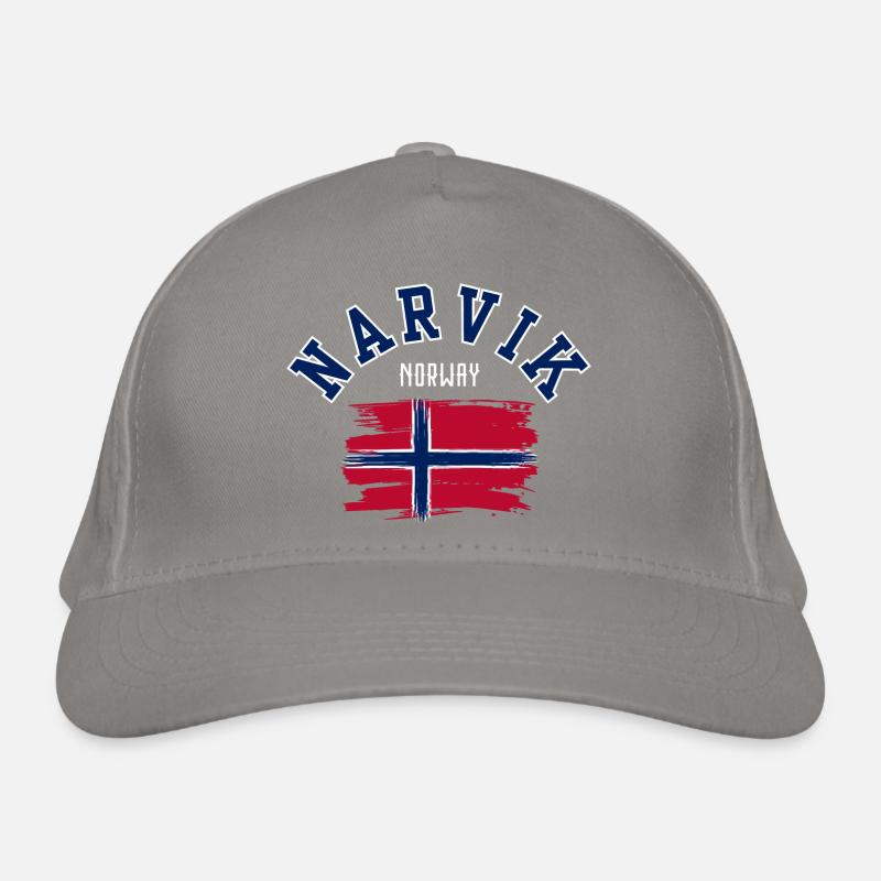 Narvik, Norwegen Bio-Baseballkappe