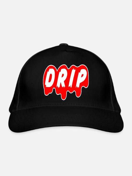 STIL, DER FLIESST - Bio-Baseballkappe - Schwarz