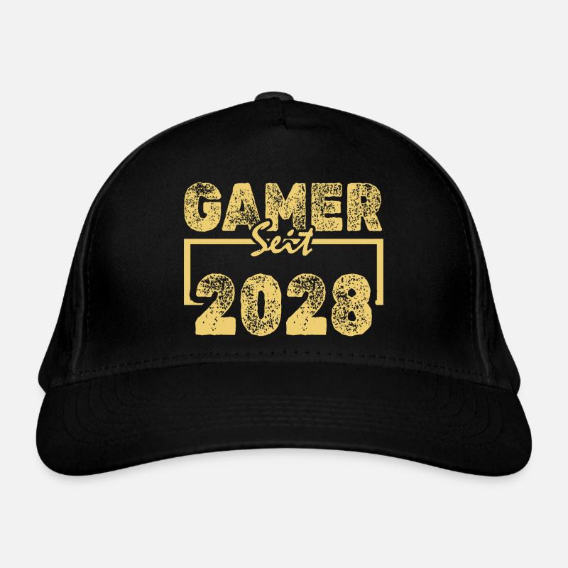Zocken 2028 Bio-Baseballkappe