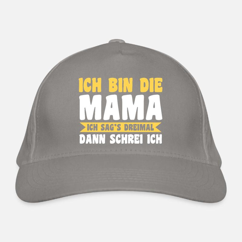 Mutter Team Mama Bio-Baseballkappe