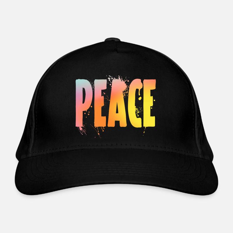 Peace Organic Baseball Cap