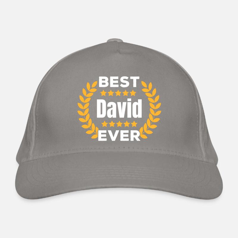Meilleur cadeau de nom de légende de David de tous les temps Casquette classique bio
