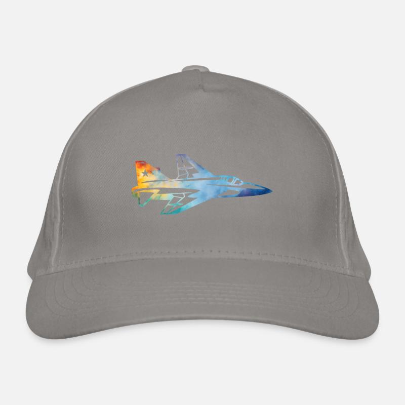 Avion de chasse Casquette classique bio