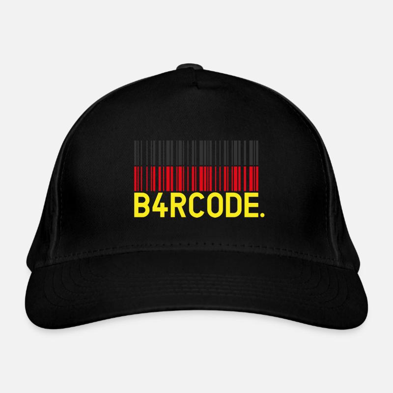 B4RCODE. Allemagne Casquette classique bio