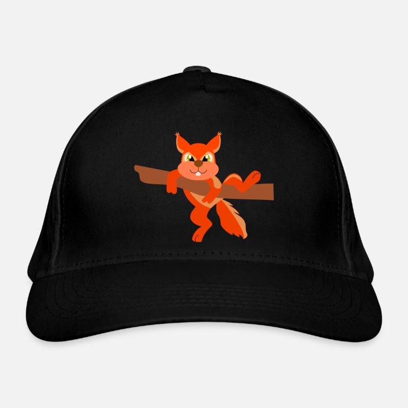 Eichhörnchen Bio-Baseballkappe