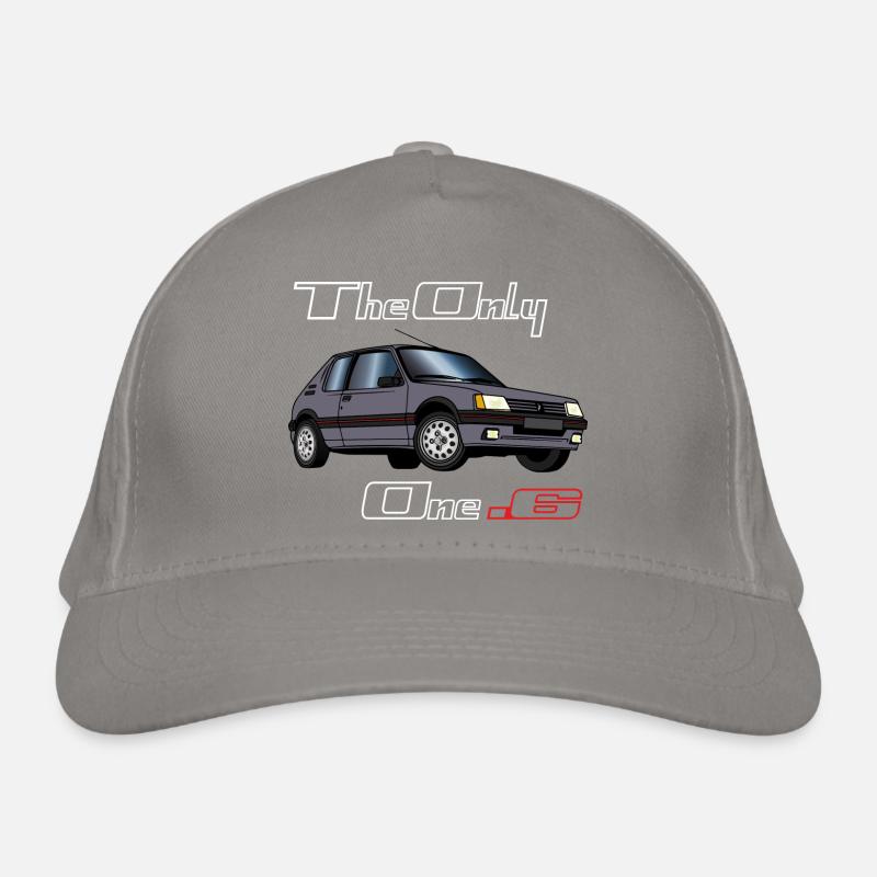 205 1,6 1990 Gris Magnum Casquette classique bio