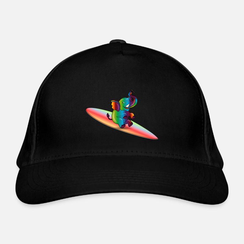 éléphant surfin Casquette classique bio