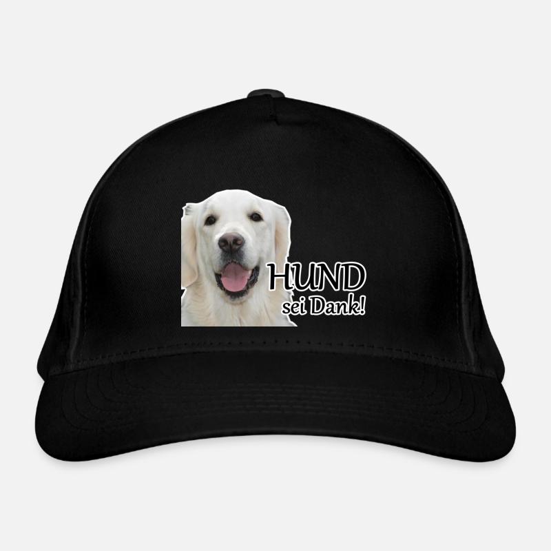 Hund sei Dank Tier Haustier Hunde Spruch Geschenk Bio-Baseballkappe