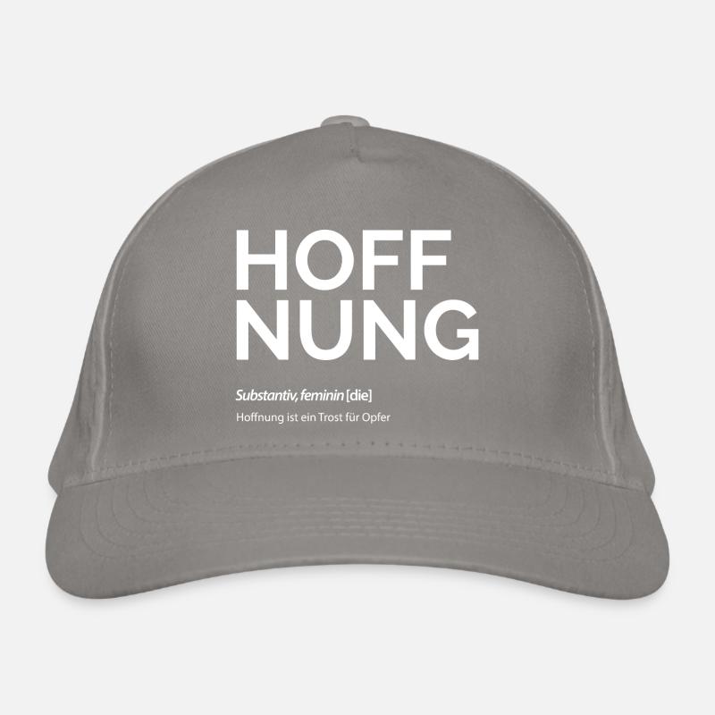 Hoffnung Bio-Baseballkappe