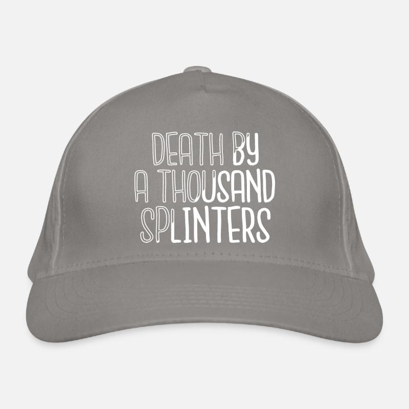 john charpentier tshirts bûcheron Casquette classique bio