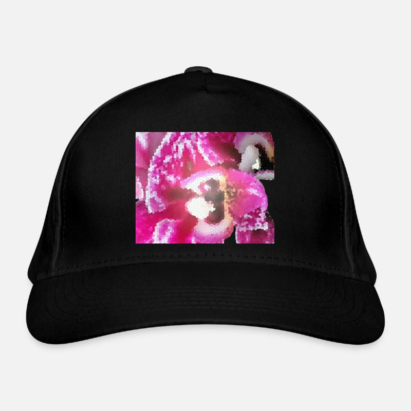 divided flower Organic Baseball Cap