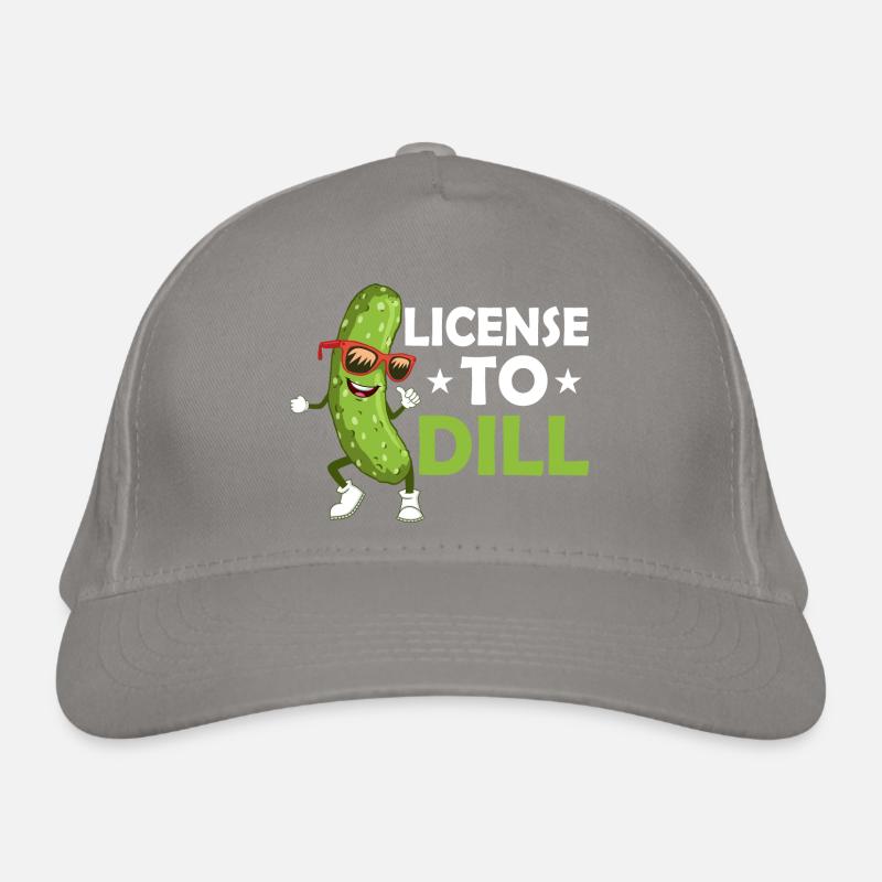 Licence pour cornichon au concombre à l’aneth Casquette classique bio