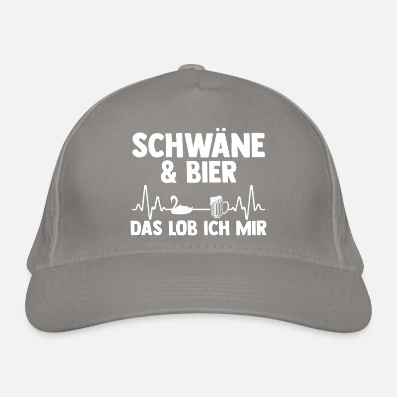 Schwan Bio-Baseballkappe