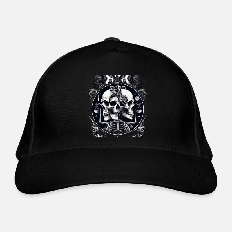 Dead Veni Vidi Vici - Organic Baseball Cap - black