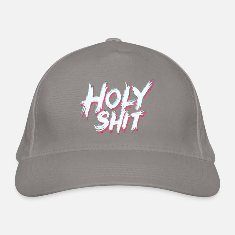 Holy Shit Freche Lustige Sprüche Bio-Baseballkappe