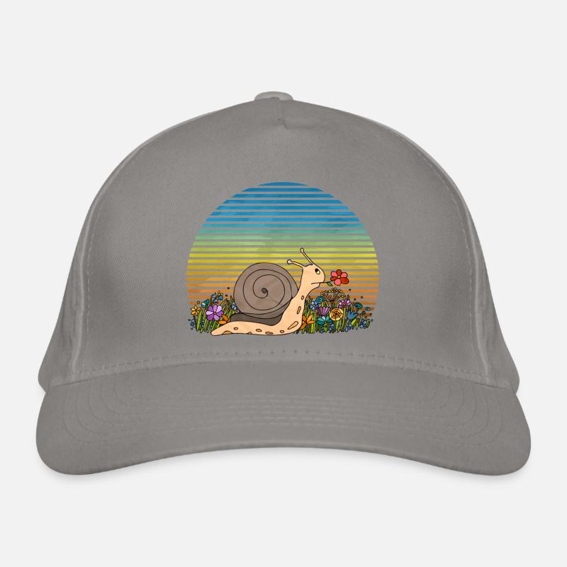 Escargot Casquette classique bio