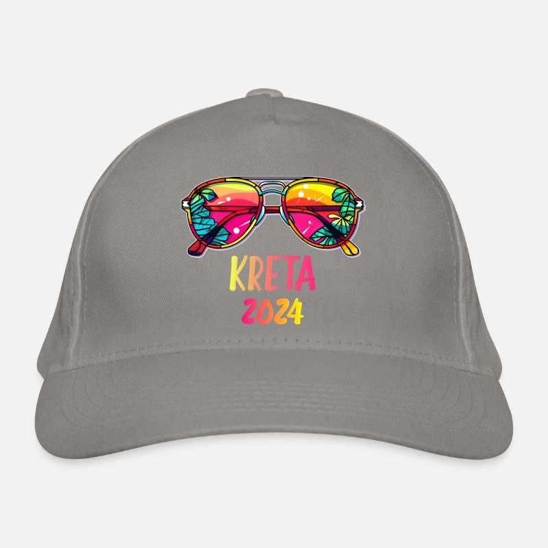 Kreta 2024 Bio-Baseballkappe