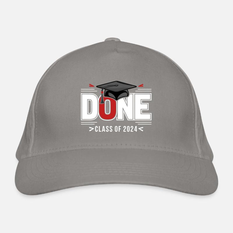 Abschlussklasse 2024 Abschlussfeier Schule Bio-Baseballkappe