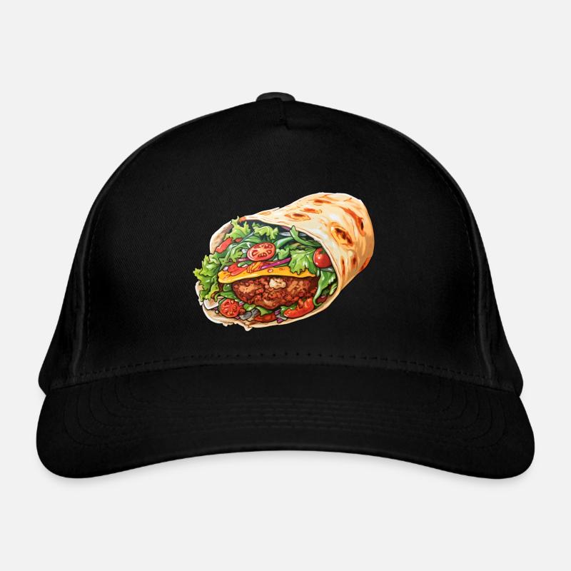 Kebab roll Organic Baseball Cap