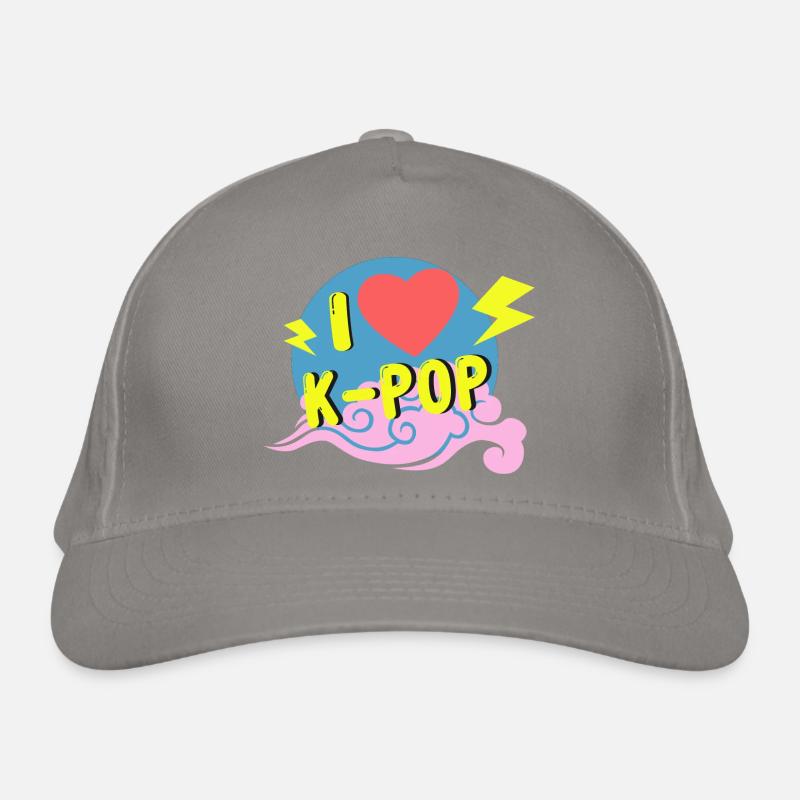 J’adore la Kpop Casquette classique bio