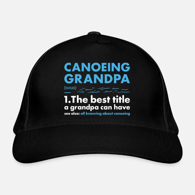 Canotiste Papi Définition Canoë Casquette classique bio