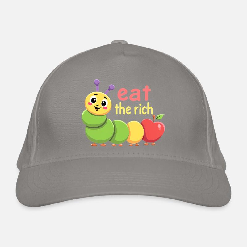 Ver affamé - Chenille Kawaii Casquette classique bio