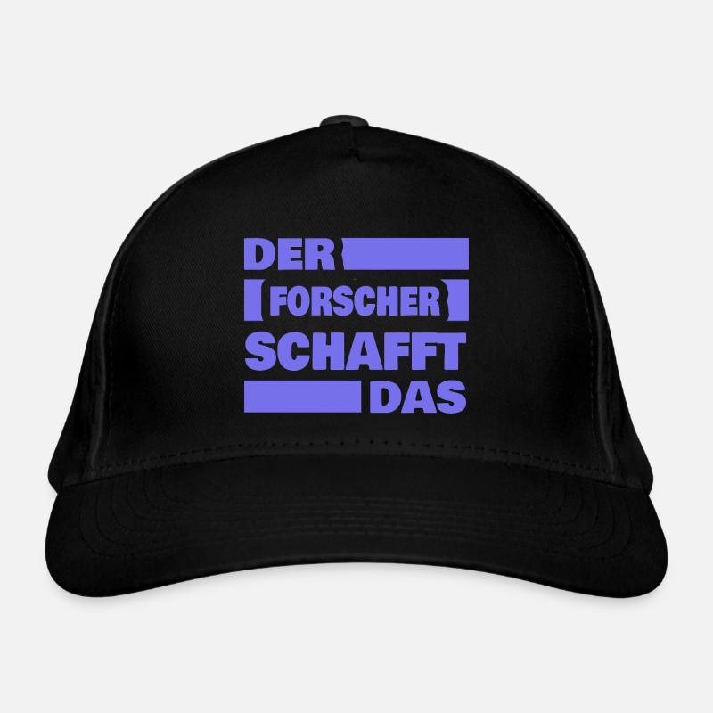 Forscher als Arbeit Bio-Baseballkappe