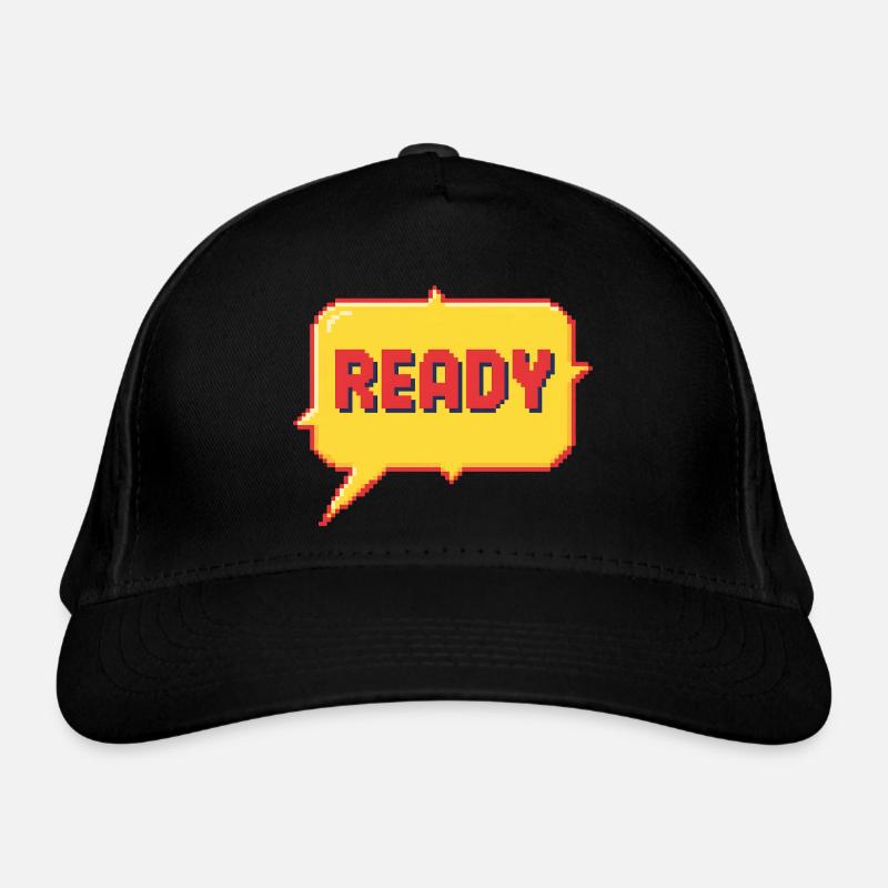 Ready Pixel Burst Organic Baseball Cap