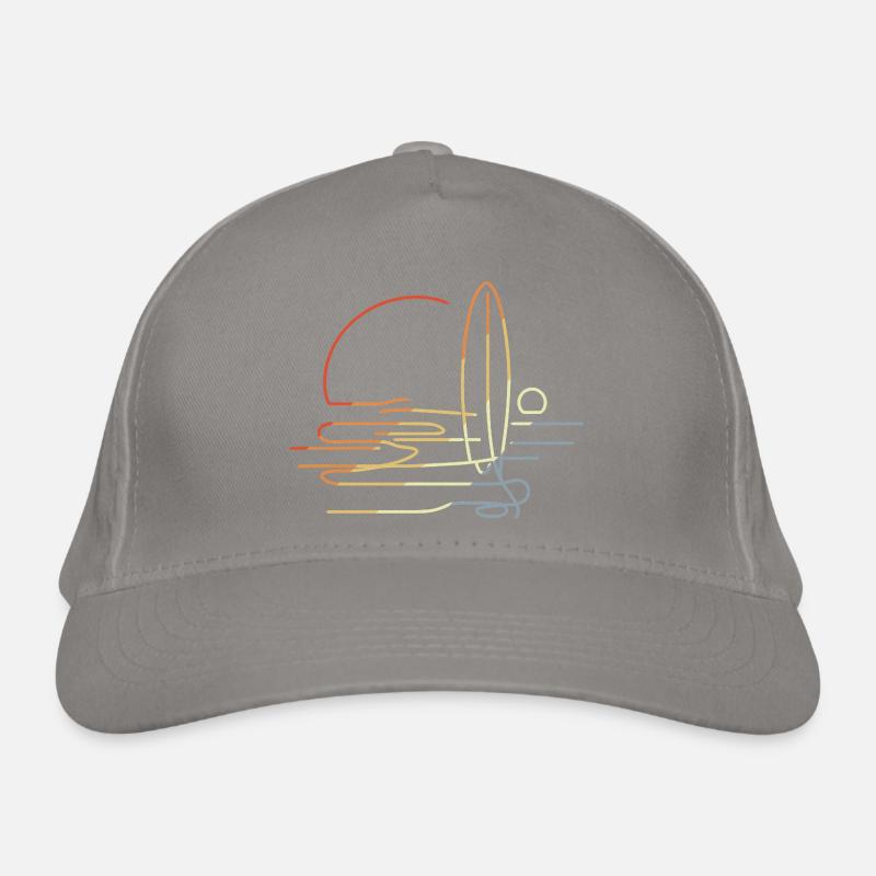 Look vintage surf Casquette classique bio