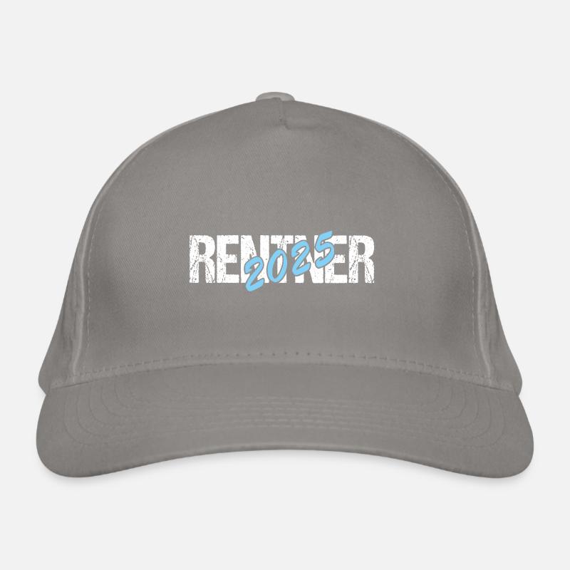 Rentner 2025 Bio-Baseballkappe