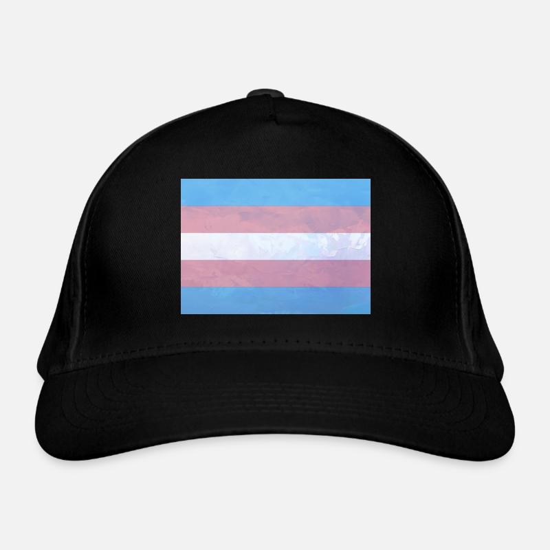 Drapeau de la fierté trans Casquette classique bio