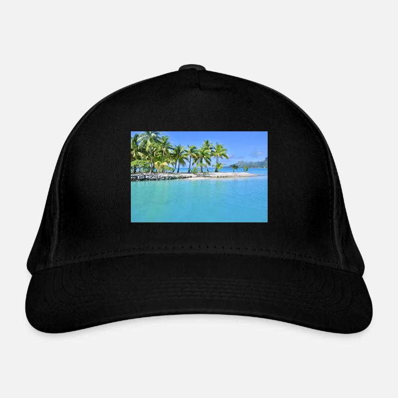 Lagon de Bora Bora Casquette classique bio