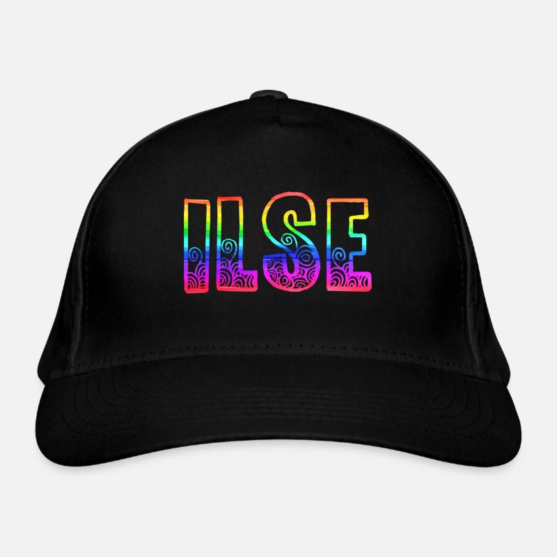 ilse rs regenbogen Bio-Baseballkappe